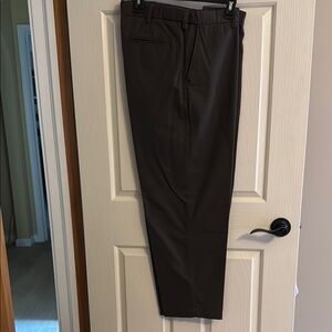 Men’s Architect Brown Dress Pants Straight-Leg Formal